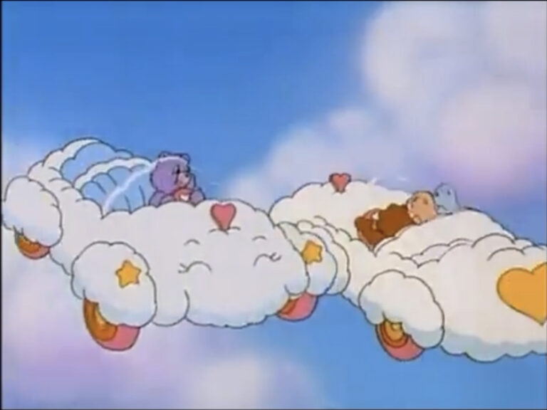 THE CARE BEARS MOVIE – ROLLING IN THE SKY SCENE